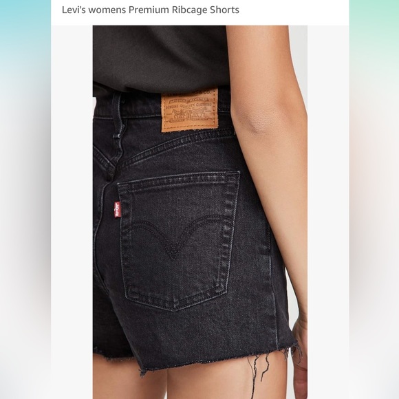 26 LEVI’S Ribcage Shorts - Picture 2 of 7